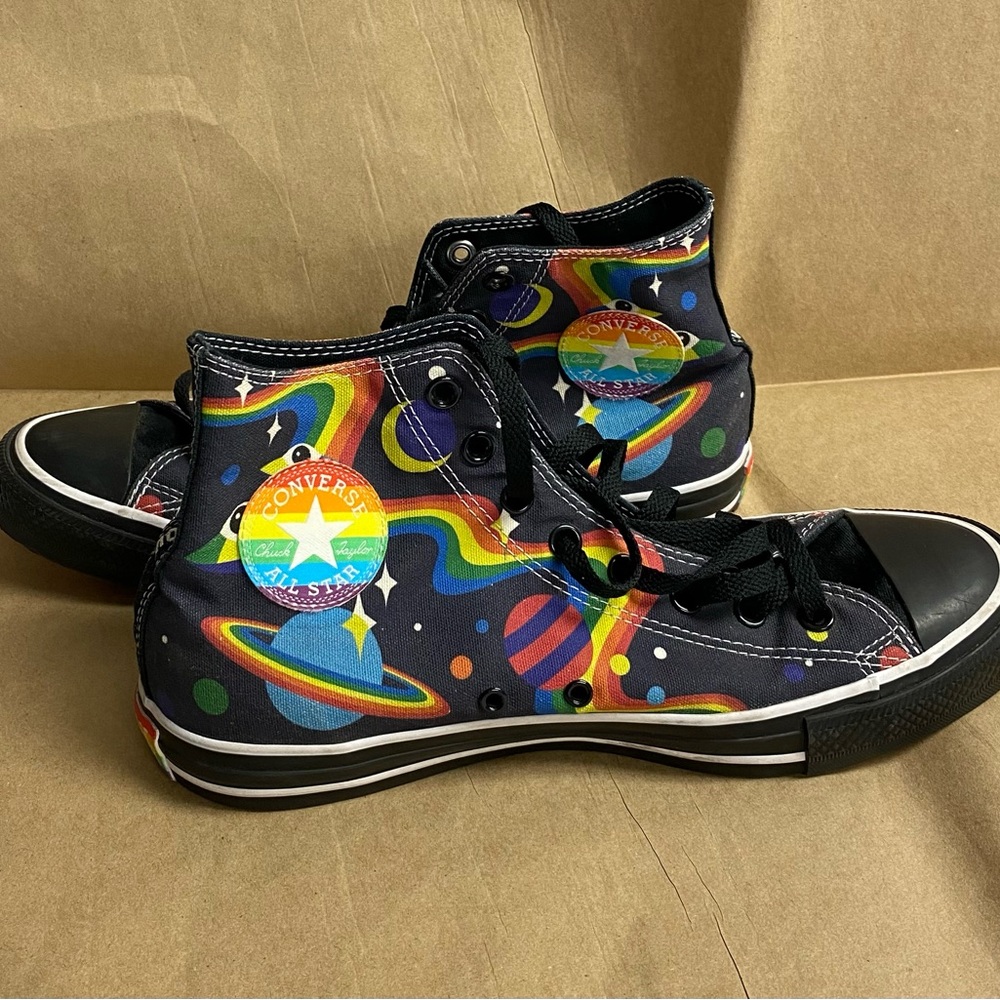 Converse Pride & Rainbow Space High-Tops